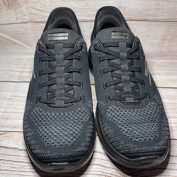 SKECHERS Men's Sz 10.5 Extra Wide Go Walk Arch Fit 2.0 Grand Hands Free Slip-In - Picture 7 of 9